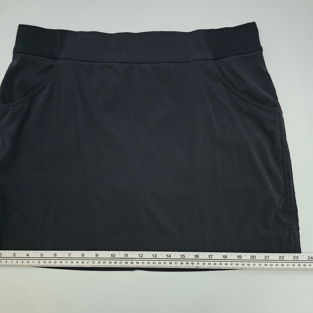 Columbia Women's Black Omni-Shield Anytime Activewear Golf Skort Stretch XL - Picture 14 of 16